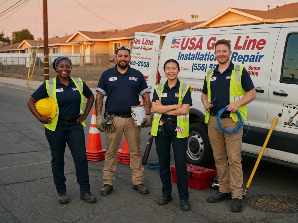 Gas Line Installation company in Ensign, KS
